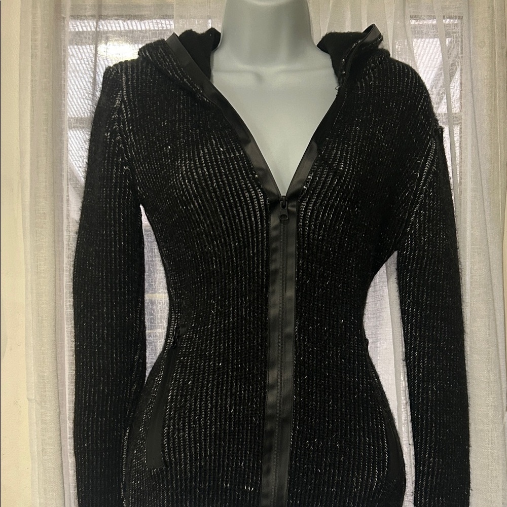 Black Zippered Women's Jacket